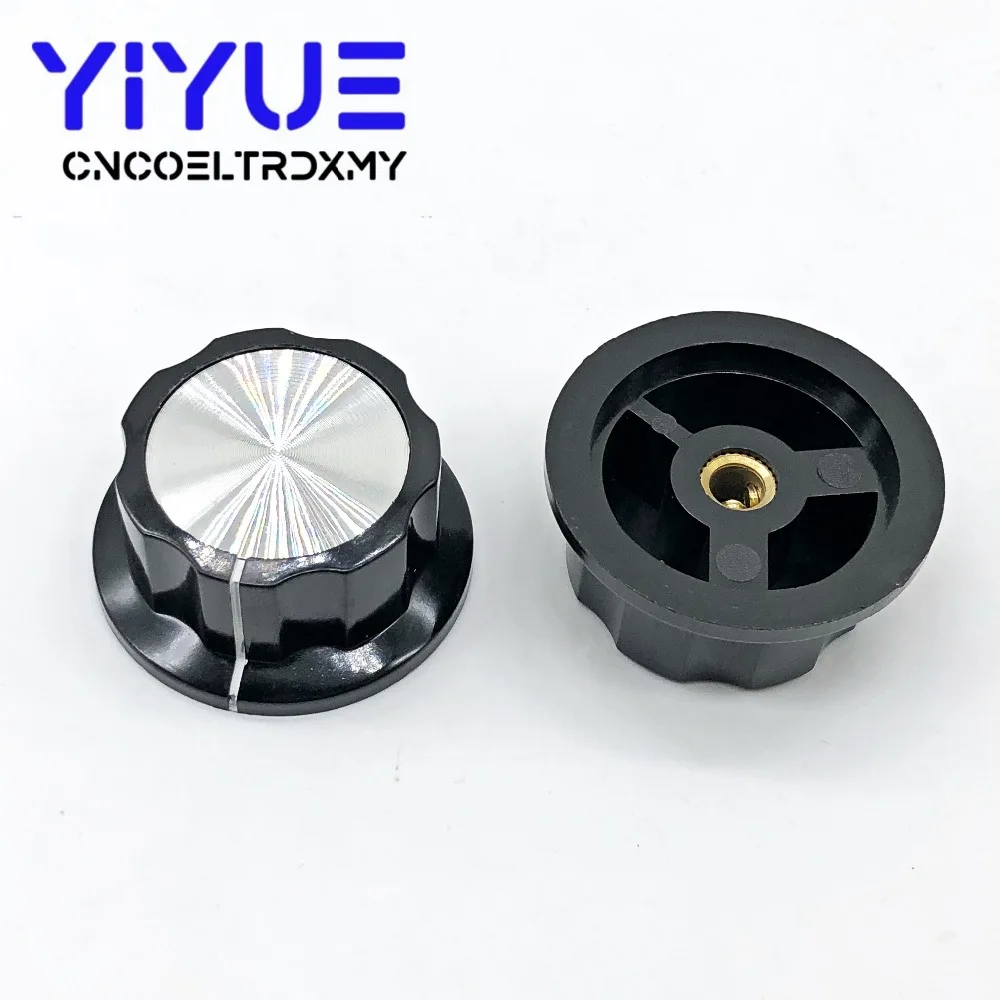 2 шт. колпачок потенциометра 6 мм диаметр отверстия вала поворотный переключатель