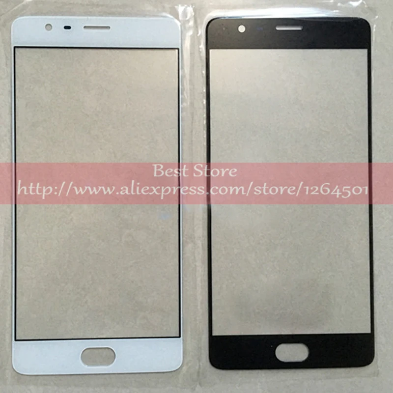 2 шт. для oneplus 3 three A3000 Передняя Внешний Стекло внешнее стекло ремонта линзы