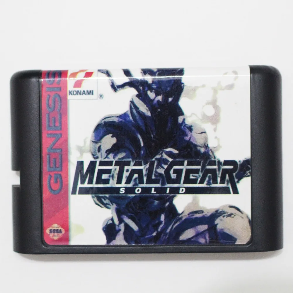 Металлический Шестерни твердый 16 бит MD карточная игра для Sega игры Mega Drive Genesis|16 bit|md