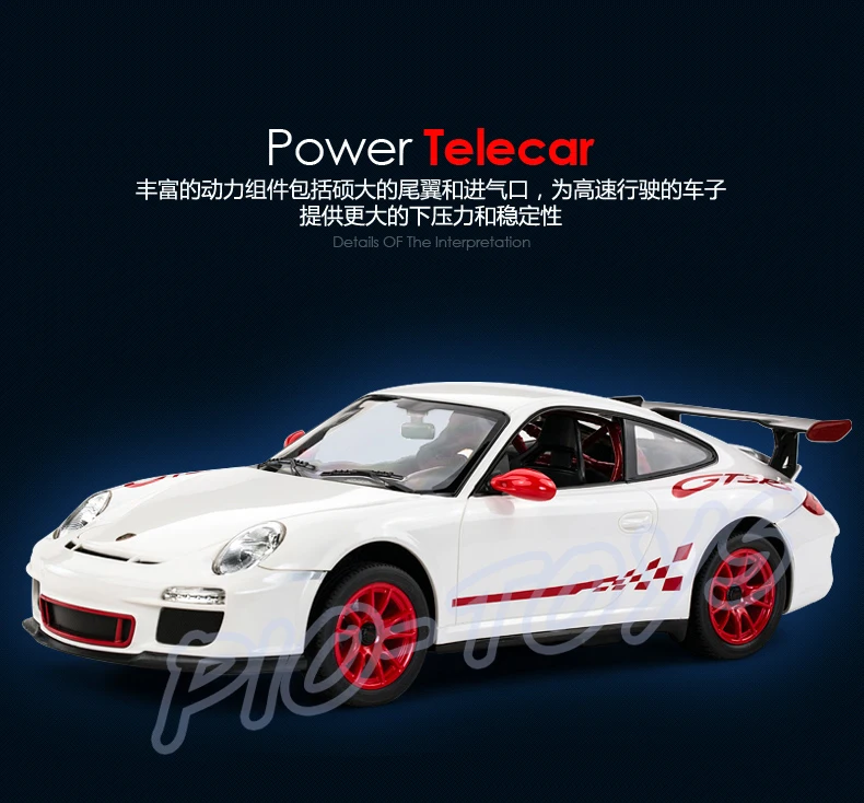 Большие поклонники подарок 1/14 GT3 911 RC радио Управление автомобиль электрический
