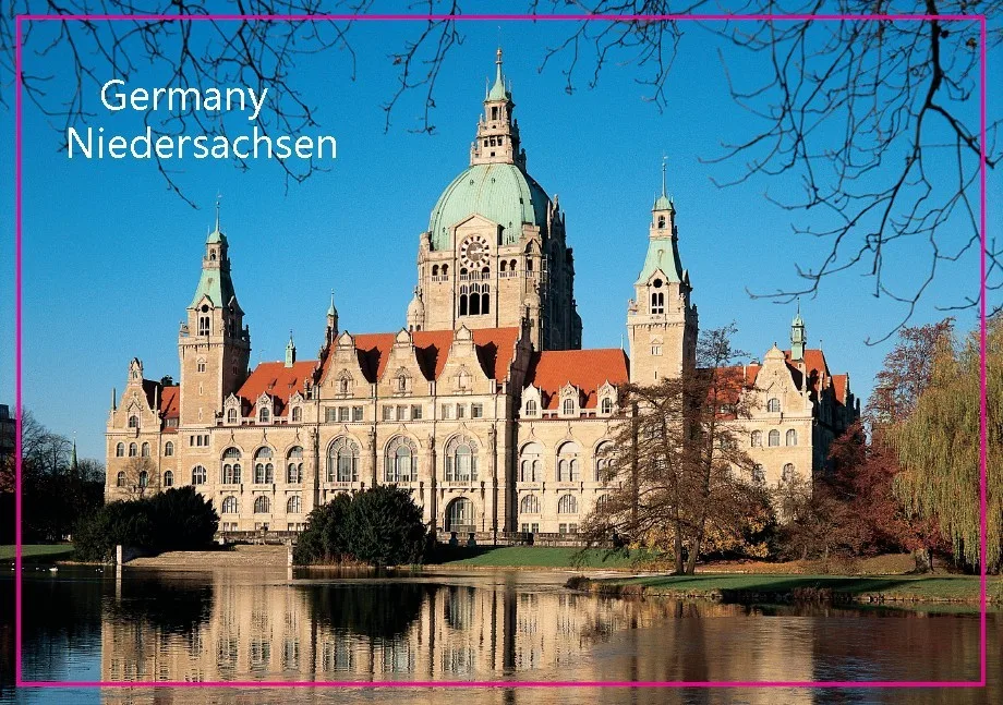 Металлическая лампа немецкая Нижняя Саксония металлический магнит на