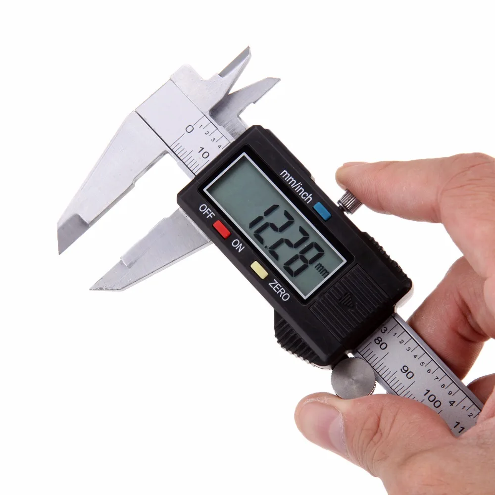 

(Ship from USA) 150mm 6" Electronic Digital Vernier Caliper Depth Measurement Stainless Steel