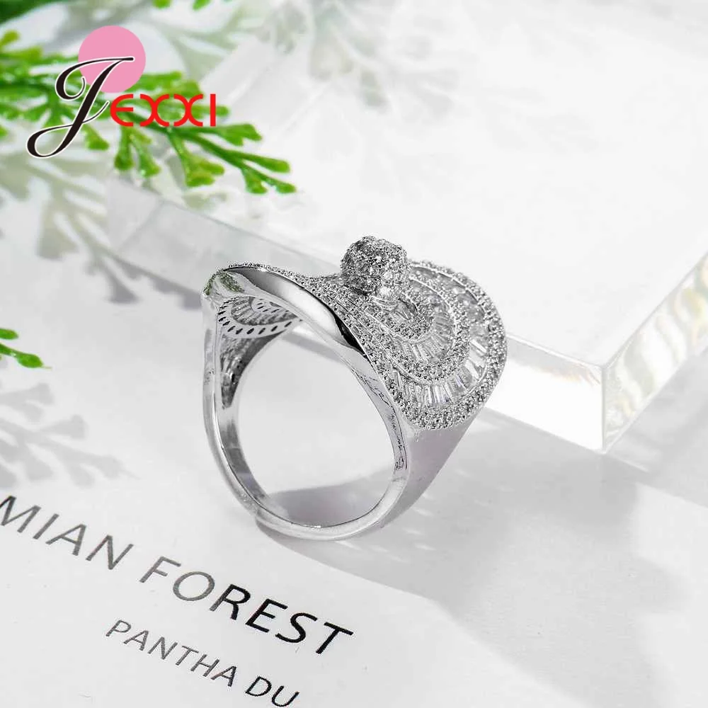 Последнее поступление обручальное кольцо для девочек 925 пробы Серебряные кольца