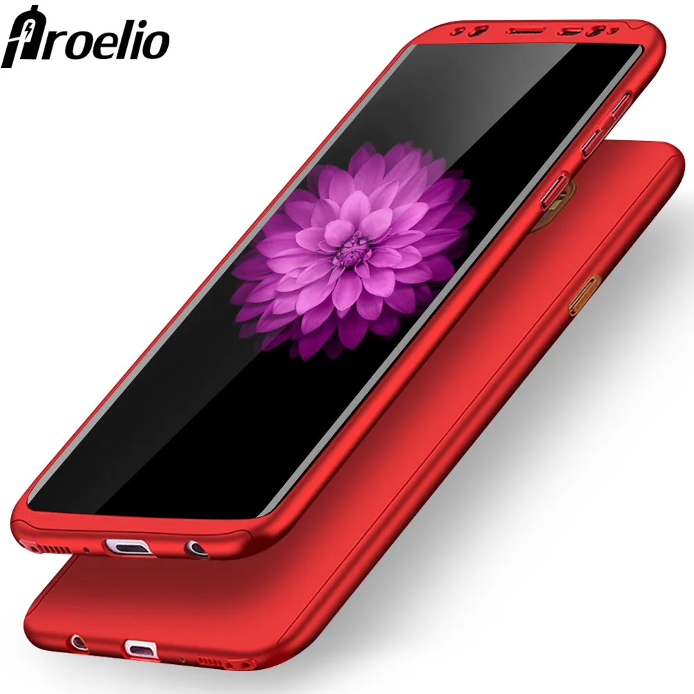 Proelio для Samsung Galaxy S8 плюс A5 A7 J3 J5 J7 2017 ЕС случае 360 Полное покрытие тонкий galaxy Note 8 5 S7 S6