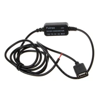 car charger usb female plug 12v to 5v 3a power supply converter for pda dvr camcorder