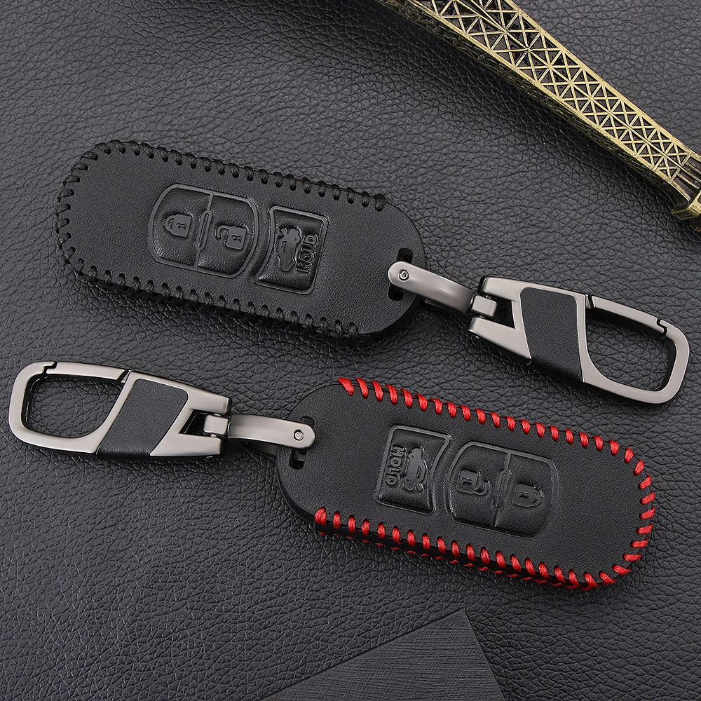 Модный чехол для ключей автомобиля из натуральной кожи чехлы Mazda 2 3 6 Axela Atenza CX 5 CX5 7