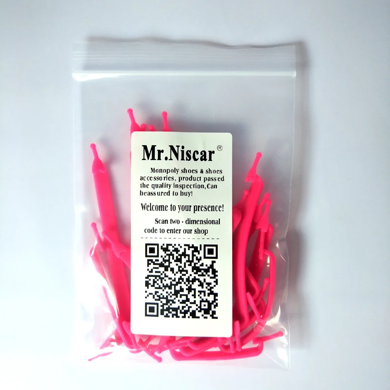Mr. Niscar 1 Набор/20 шт черные шнурки эластичные силиконовые шнурки для обуви все кроссовки унисекс спортивные беговые без галстука ленивые шнурки