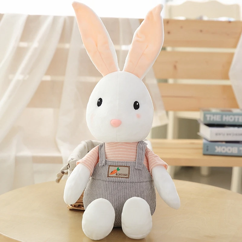 Милые Нагрудник кролик мягкие игрушки Kawaii Анжела кукла для девочек на день