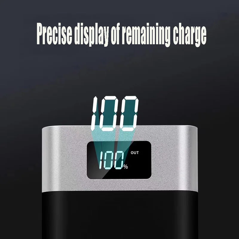 Новый 20800 мА Smart Дисплей Зарядка сокровище светодиодный Dual USB Выход металлический