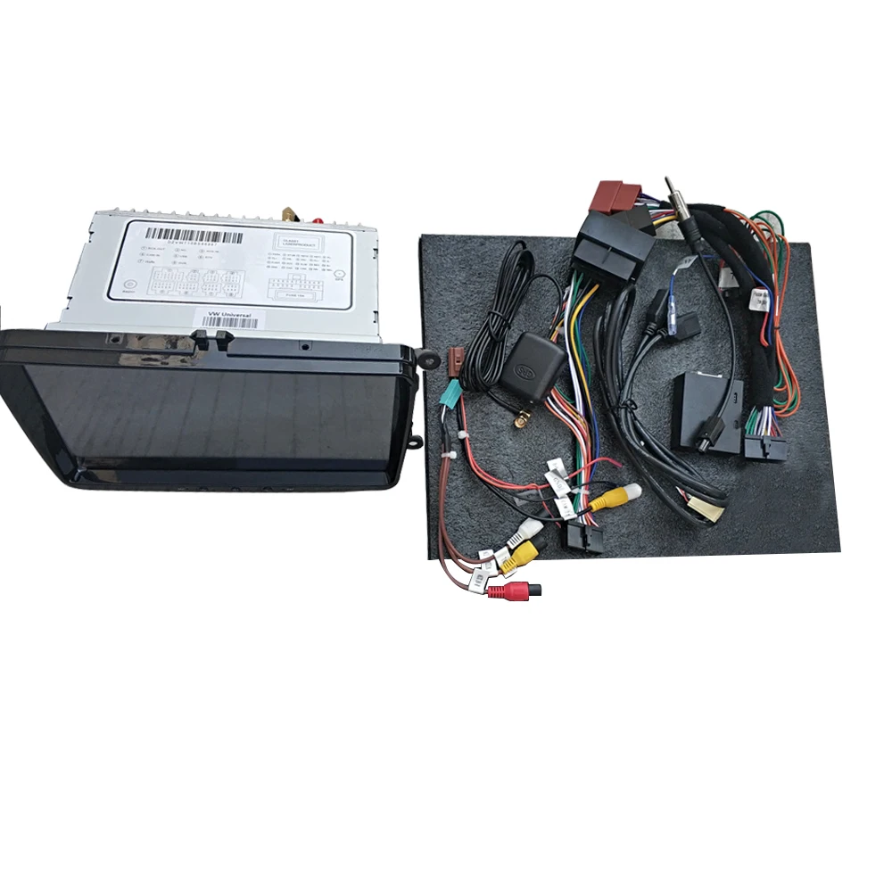 Автомобильный мультимедийный плеер 1 Din Android 7 автомобильный DVD для VW/Volkswagen Skoda fabia