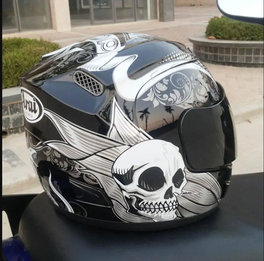 ARAI гоночный мотоцикл крест защитное оборудование Сертифицированный ECE мужской и женский мотоциклетный шлем