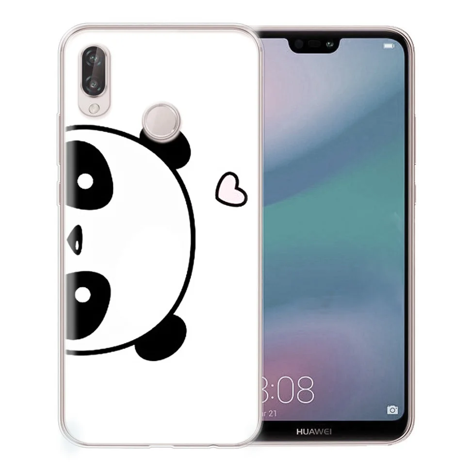 Чехол для Huawei Honor 7A 8A 8X 8C 9 10 Mate 20 P9 P10 lite/P8 Lite Y5 II Nova 3 мягкий чехол из ТПУ с рисунком