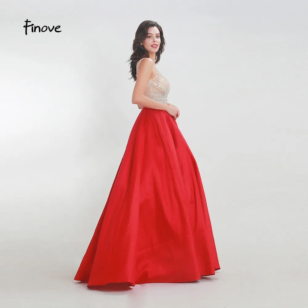 Finove платье для выпускного вечера Длинные женские вечерние платья Элегантные