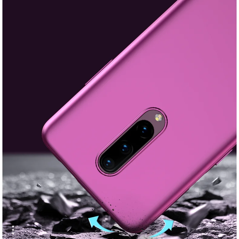X-level Мягкий ТПУ чехол для OnePlus 6 T/7/7 Pro/7 T/7 T Pro Dual Slim задняя матовая ультра тонкая глазурь силиконовый чехол