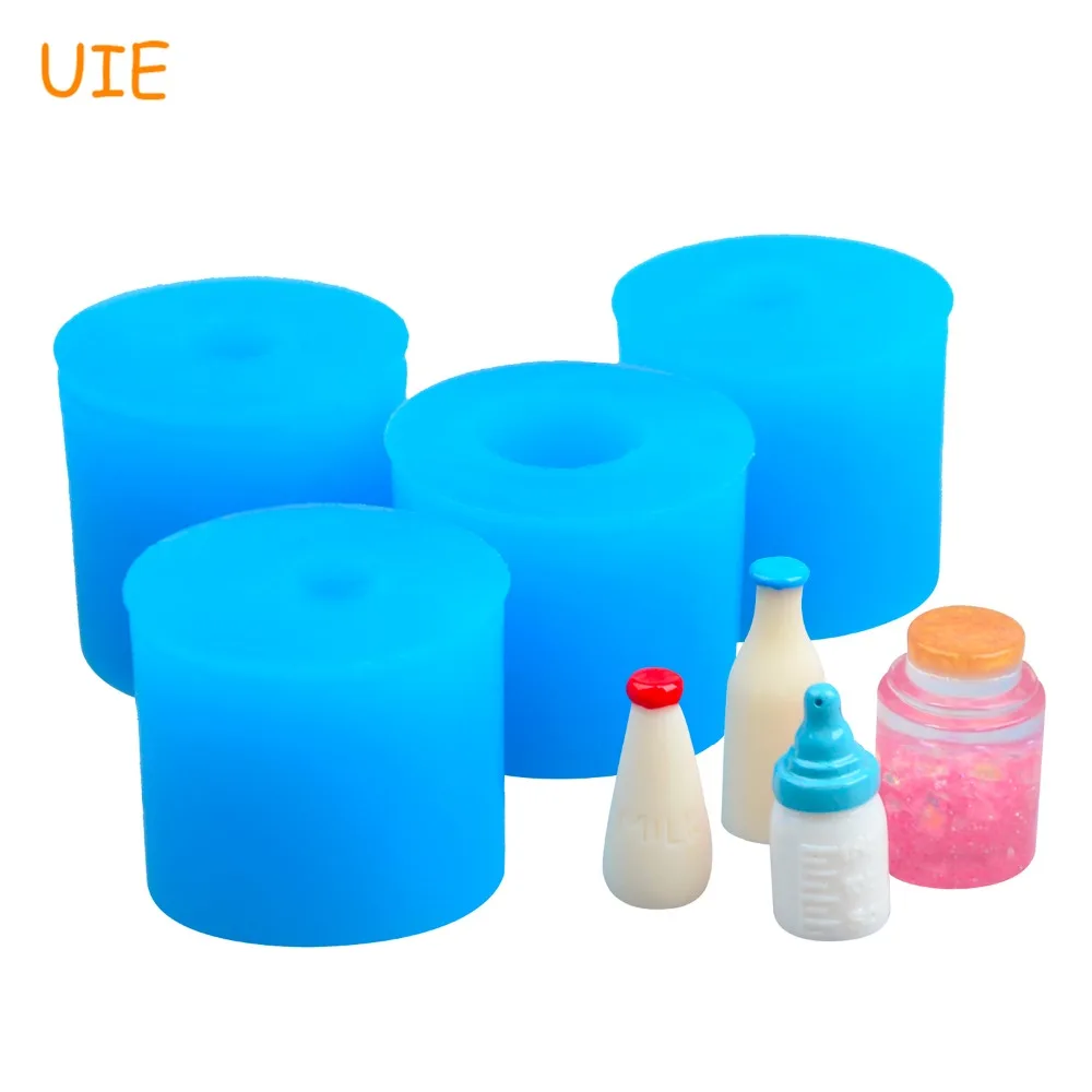 Фото FYL374U,FYL484U,FYL580U,FYL581U 3D силиконовая форма для бутылок-ювелирные изделия «сделай сам» Смола глина для кукольного домика шоколадная помадная жва... №2