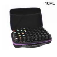 Purple 15 мл 10 мл 60 EVA эссенция бутылки с маслом сумка для хранения переносная сумка-Органайзер - Цвет: Purple