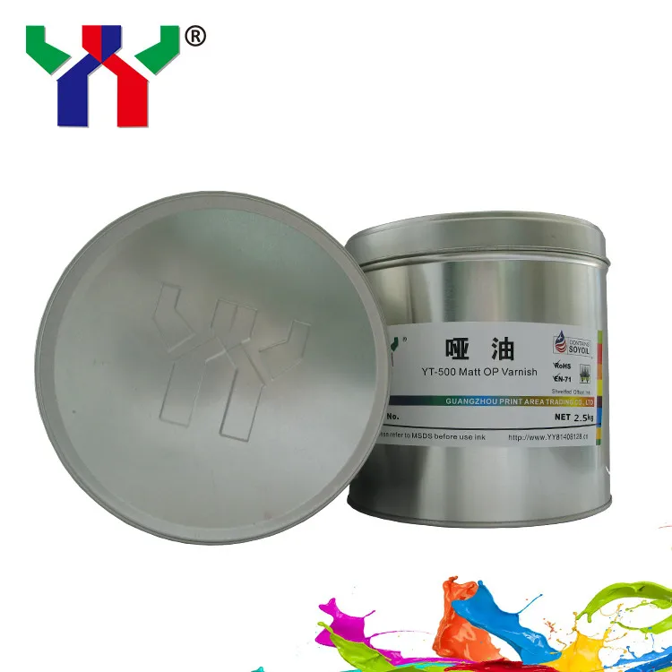 Matt OP varnish printed paper offset printing ink | Cartridge Chip