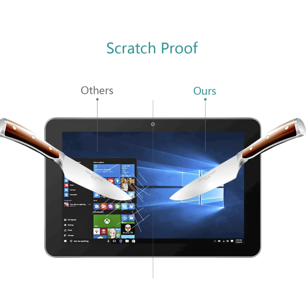 Закаленное стекло для Asus Transformer Mini/T102HA Защитная пленка с защитой от
