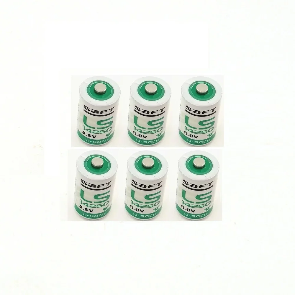 

6 шт./лот Новая высококачественная литиевая батарея LS14250 1/2AA 3,6 V PLC электронное оборудование литиевая батарея