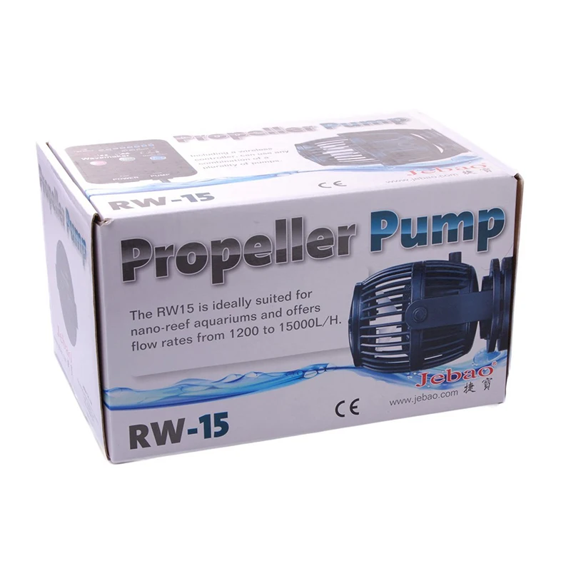 110~240V JEBAO RW-4 RW-8 RW-15 RW-20 Aquarium Wave Maker Propeller Pump with Wireless Controller for Fish Tank Marine Reef |