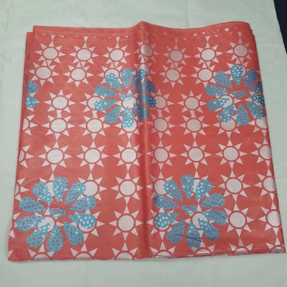 Наиболее Популярны вышитые 5 метров в африканском стиле высокое качество Базен