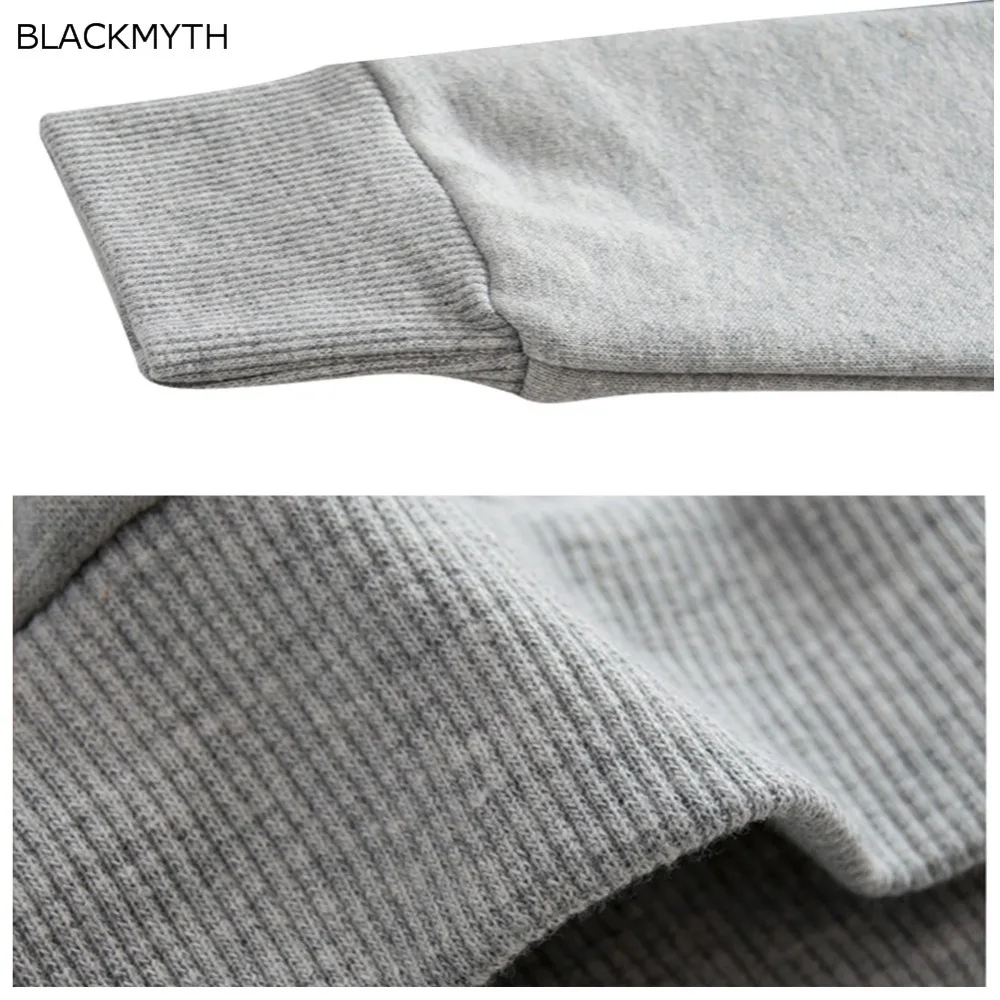 BLACKMYTH Harjuku модные толстовки с капюшоном длинным рукавом MUSE печати топы женские