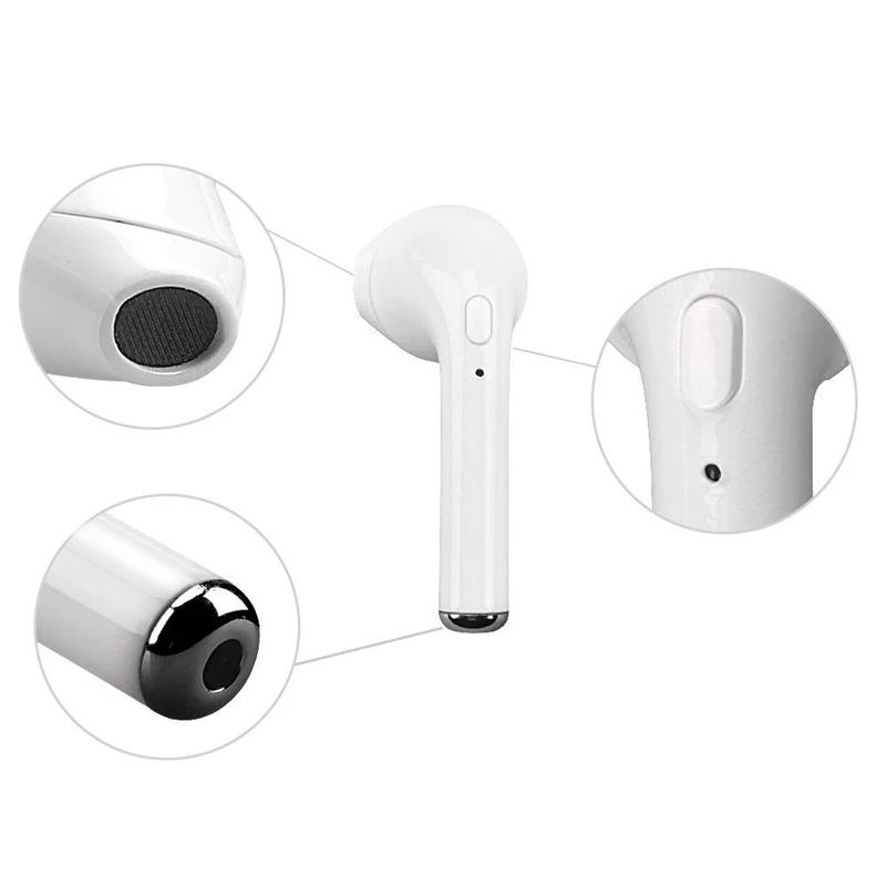 Универсальный i7s TWS беспроводной Bluetooth 5 0 Earphonse наушники гарнитура с микрофоном