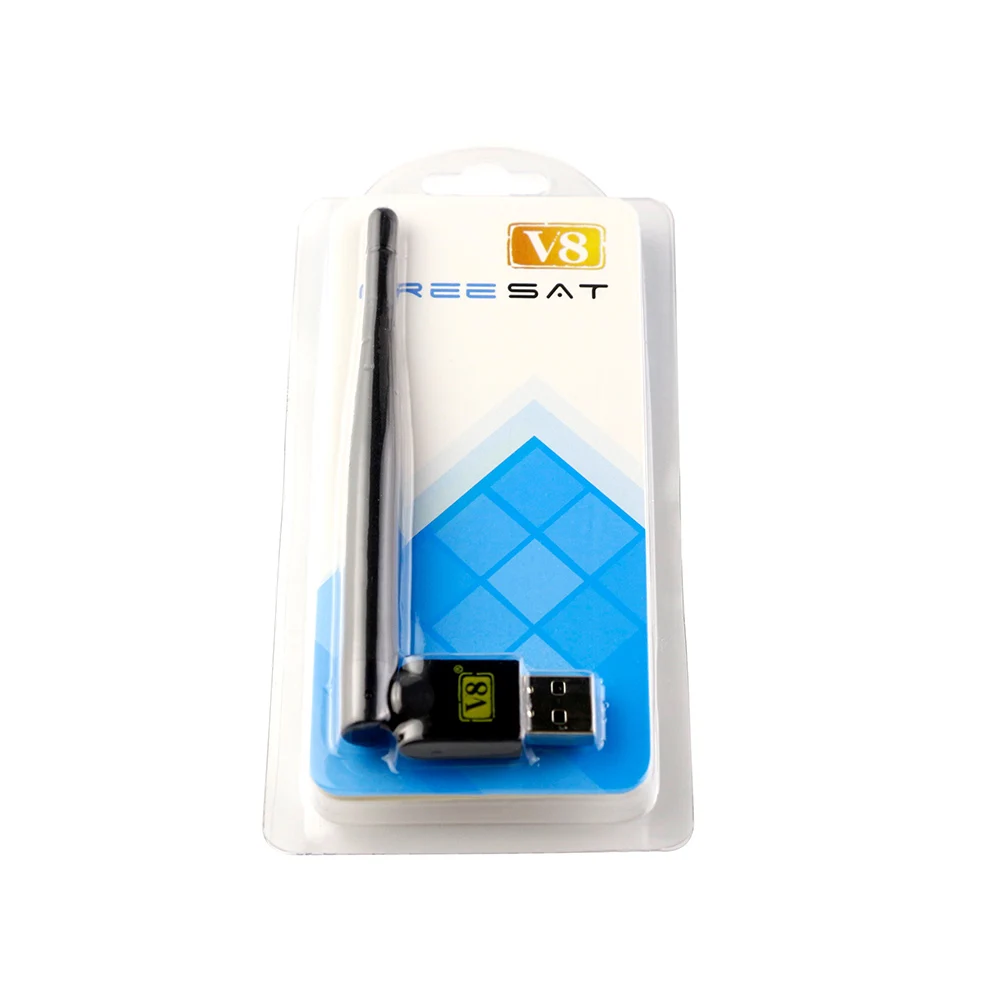 50 шт. RT5370 USB WiFi мини беспроводной с антенной LAN адаптер лучший для Openbox V8S plus Skybox F5S V8