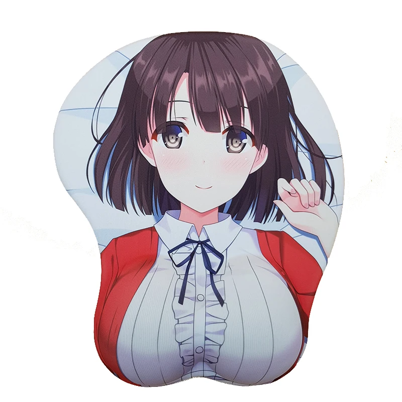 Коврик для мыши Katou Megumi - Saenai Heroine No Sodatekata Anime 3D Oppai | Компьютеры и офис