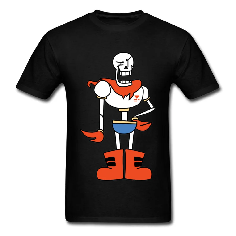Футболка Undertale Кошмар перед Рождеством веселые футболки Sans Papyrus Скелетон Череп