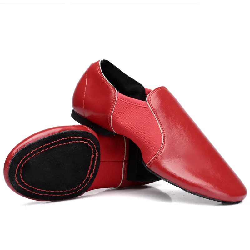 Обувь из искусственной кожи для джаза мягкие танцевальные кроссовки