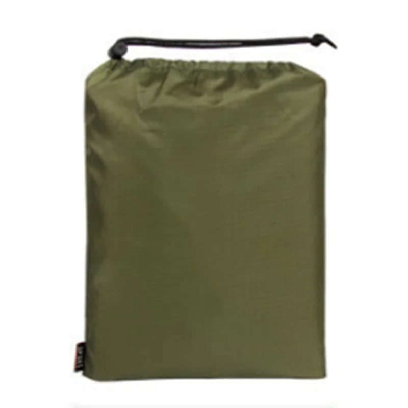 Army Green 3 в 1 Многофункциональный плащ-рюкзак дождевик для пешего туризма Велоспорт Пончо Водонепроницаемый Тент Открытый Кемпинг Тент Палатка Коврик для пикника - Цвет: Army Green