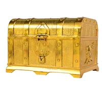 pirate treasure chest decorative treasure chest keepsake jewelry box plastic toy treasure boxes party decor gifts large size