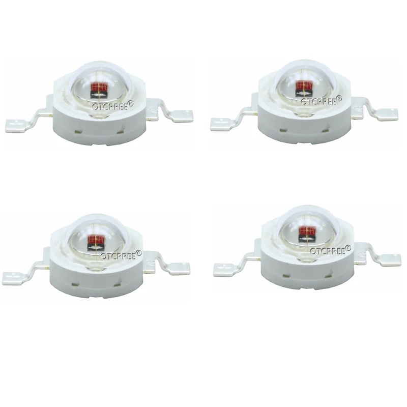 Фото Светодиодный ИК дисплей 5 шт. 30 нм 3 Вт led 3w far ledfar red led Светодиодный ИК дисплей 5 шт. 30 нм 3 Вт led 3w far ledfar red led