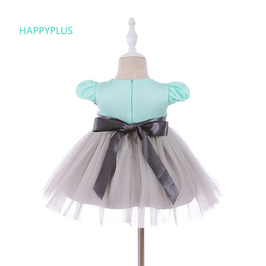 HAPPYPLUS Модное детское платье с цветочным рисунком для маленьких девочек платья