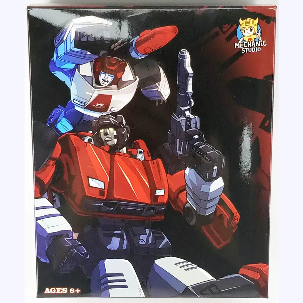 MS05 Retail Box MFT трансформация Sideswipe MS05 MS-05 MS05B MS-05B и оповещения MS07 MS-07 Мини карманная серия фигурка Робот Игрушки - Цвет: MS05 Retail Box