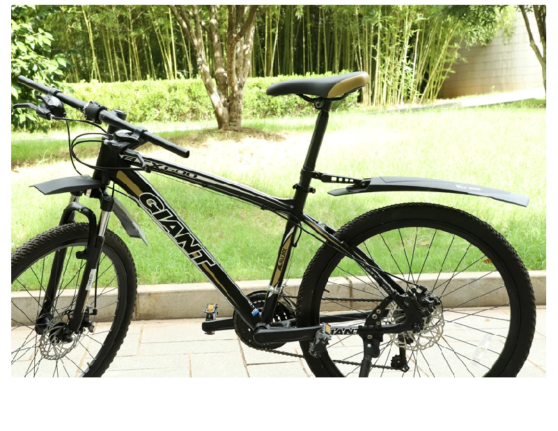 WEST BIKING, 1 пара, крылья для велосипеда MTB, крылья для велосипеда 24, 26, 27,5 дюймов, для горного велосипеда, передние/задние крылья, детали для велосипеда