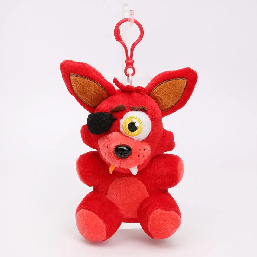 14 см Five Nights At Freddy's 4 плюшевая подвеска FNAF Foxy Chica Bonnie Золотой Фредди кошмар Фредди медведь брелок игрушки