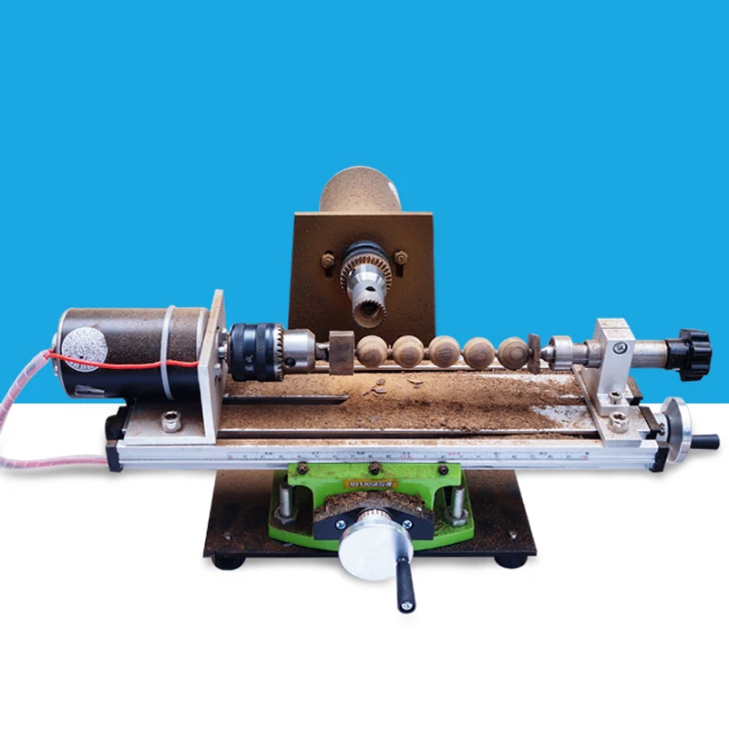 Мини станок для полировки деревянных бусин 220 В|mini lathe|the lathemini lathe beads machine |