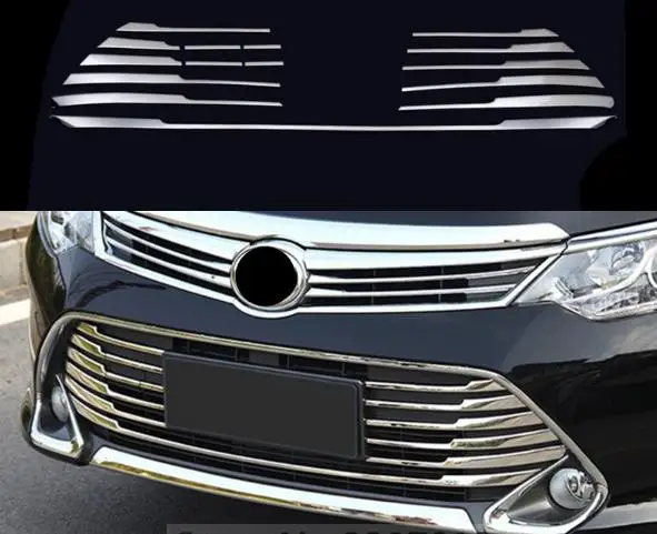 Автомобильный Стайлинг нержавеющая сталь гоночная решетка авто хромированное