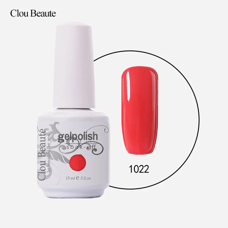 Clou Beaute 15 мл УФ гель для ногтей модный тренд цвета лаки для ногтей гель лак для ногтей