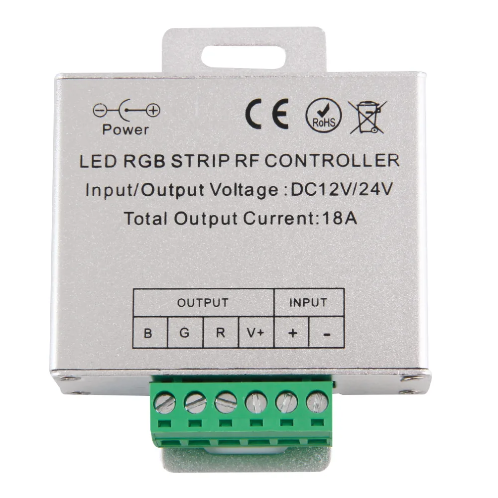 RF Touch Panel Wireless Remote Controller For RGB Led Strip Light DC 12V/24V | Лампы и освещение