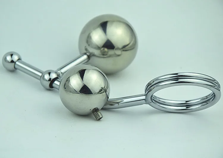 Female Urethral Plug Butt Stainless Steel Adult Gag Sex Toys Cock Ring 2 Size Hollow Ball 612 G7-1-22 | Красота и здоровье