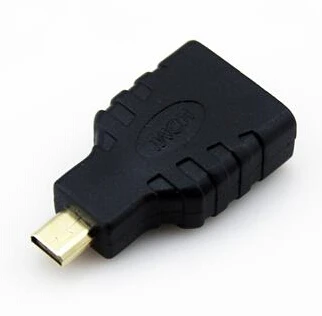 HDMI Женский к Micro Мужской позолоченный адаптер конвертер Разъем 1000 шт./лот |