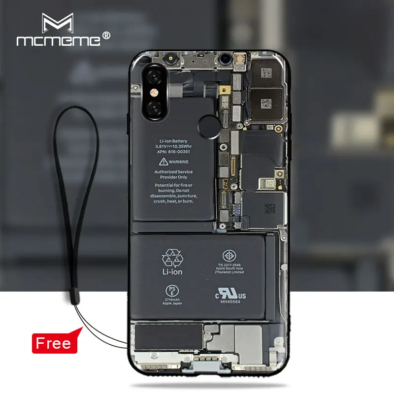 For Xiaomi Redmi 6 Pro case 6a a Back Cover Colorfuls battery painting Soft TPU Phone Case 6pro Shell |