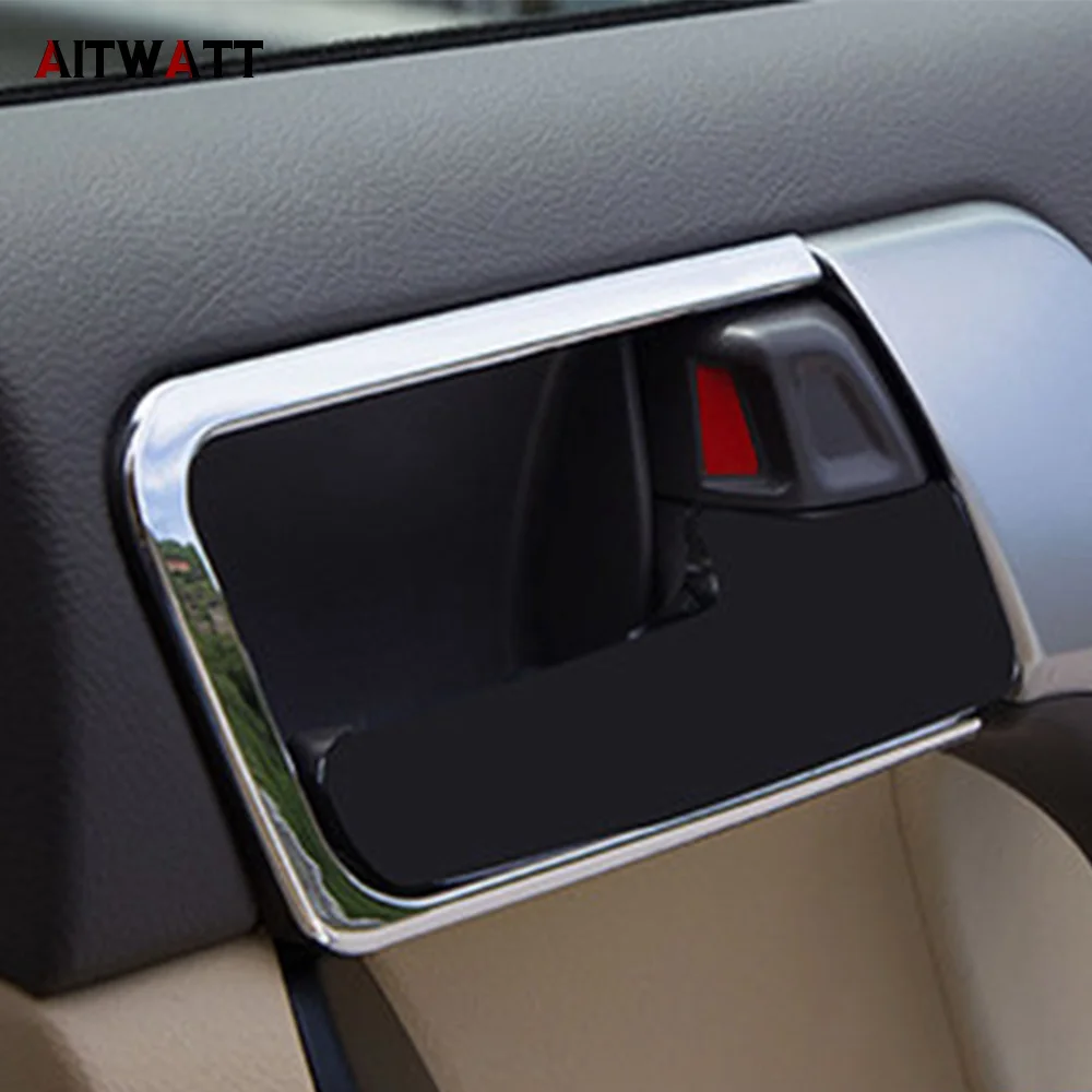 ABS матовая внутренняя дверная ручка Чаша вставка крышка ручки чашки планки 4 шт