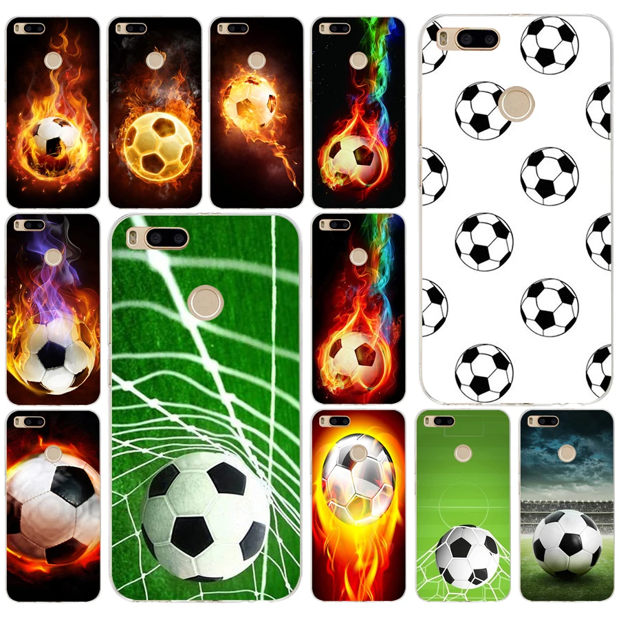 223AQ football ball Silicone Soft Tpu Cover phone Case for xiaomi redmi 4a 6a 4x note 5a pro mi a1 | Мобильные телефоны и