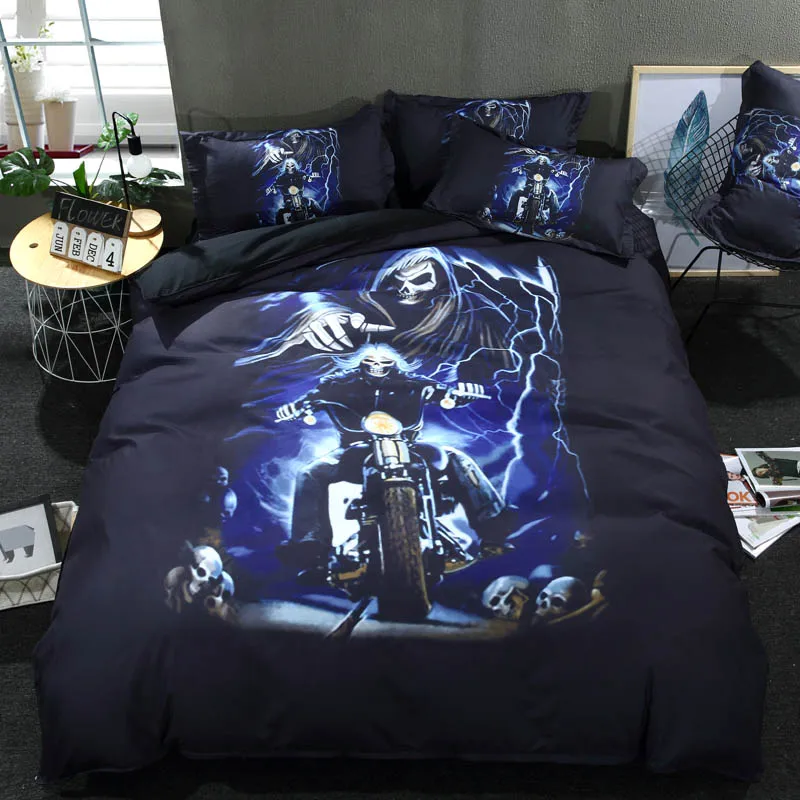 HD Digital Printing 3d Bedding Sets Bed Linens Quit/Duvet Cover Set Sheet 3/4 PCS Queen King Wolf Cat Animals bedcloths | Дом и сад