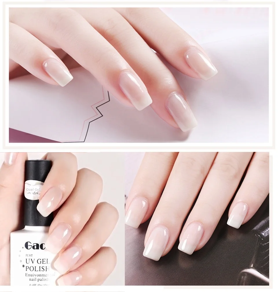 1 шт. матовое желе гель лак для ногтей полупрозрачный прозрачный молочный белый