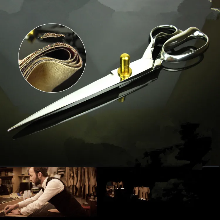 12 дюймов Высокое качество профессиональные швейные портные ножницы из